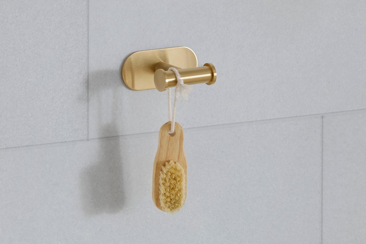 Držiak na uteráky OREA DUO GOLD -SB- - zlatá, Lifestyle, kov (10/4,5/6,5cm) - Mömax