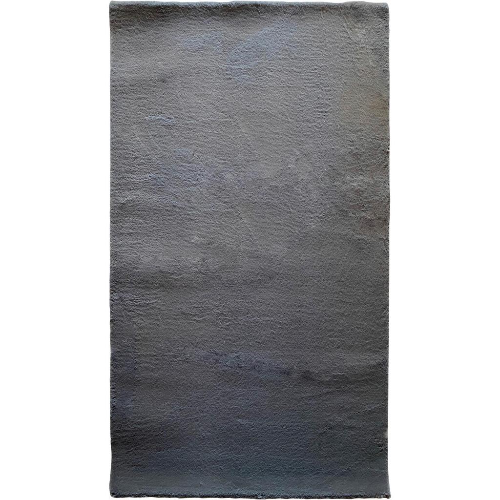 Fellteppich Magarete Stahlgrau 80x150 Cm