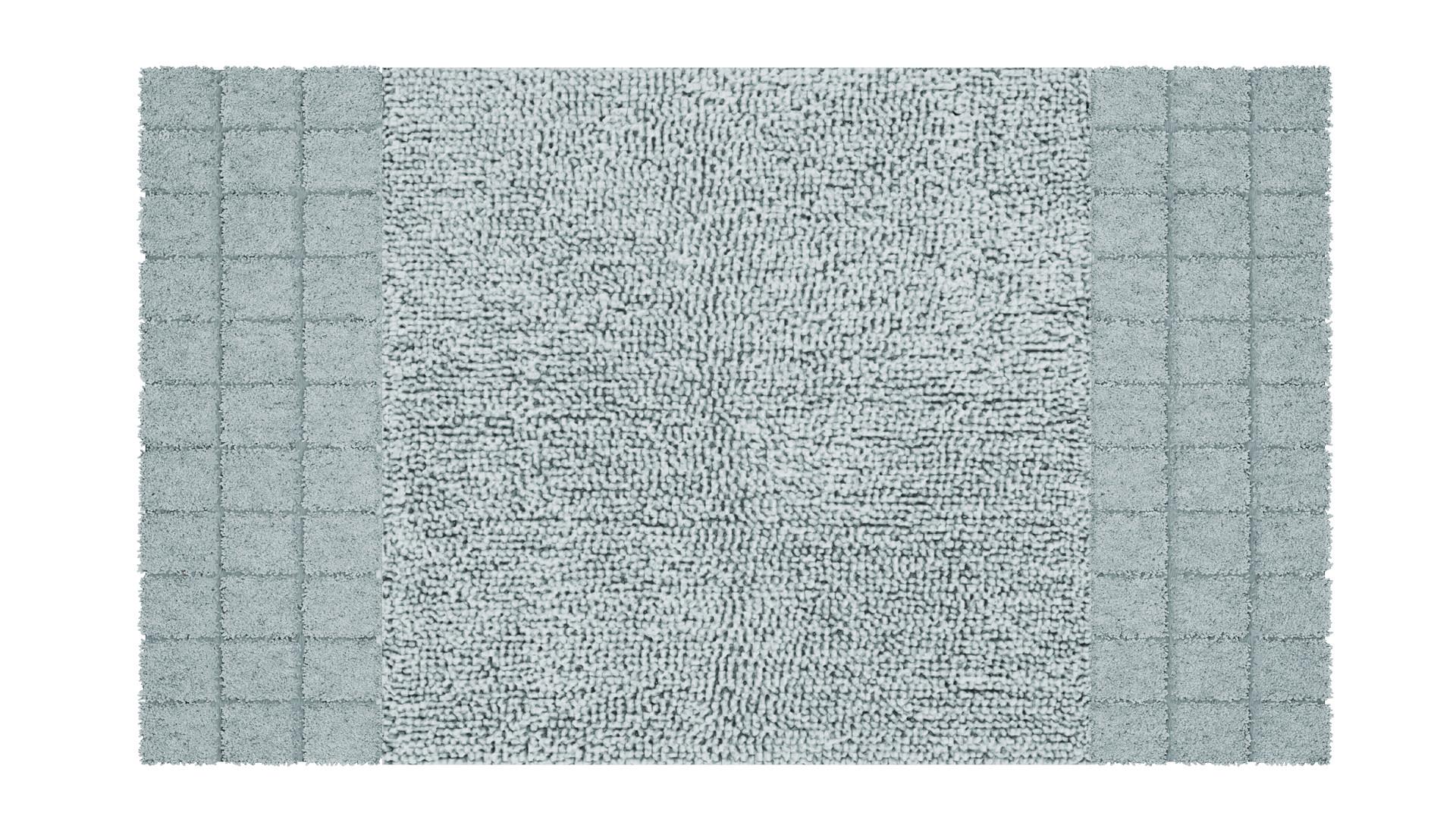 Badematte Chess - Grün, KONVENTIONELL, Textil (70/120cm) - Grund