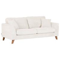 3-Sitzer-Sofa Rimini, Naturfarben B: 200 cm - Buchefarben/Naturfarben, Design, Textil (200/63/90cm) - MID.YOU