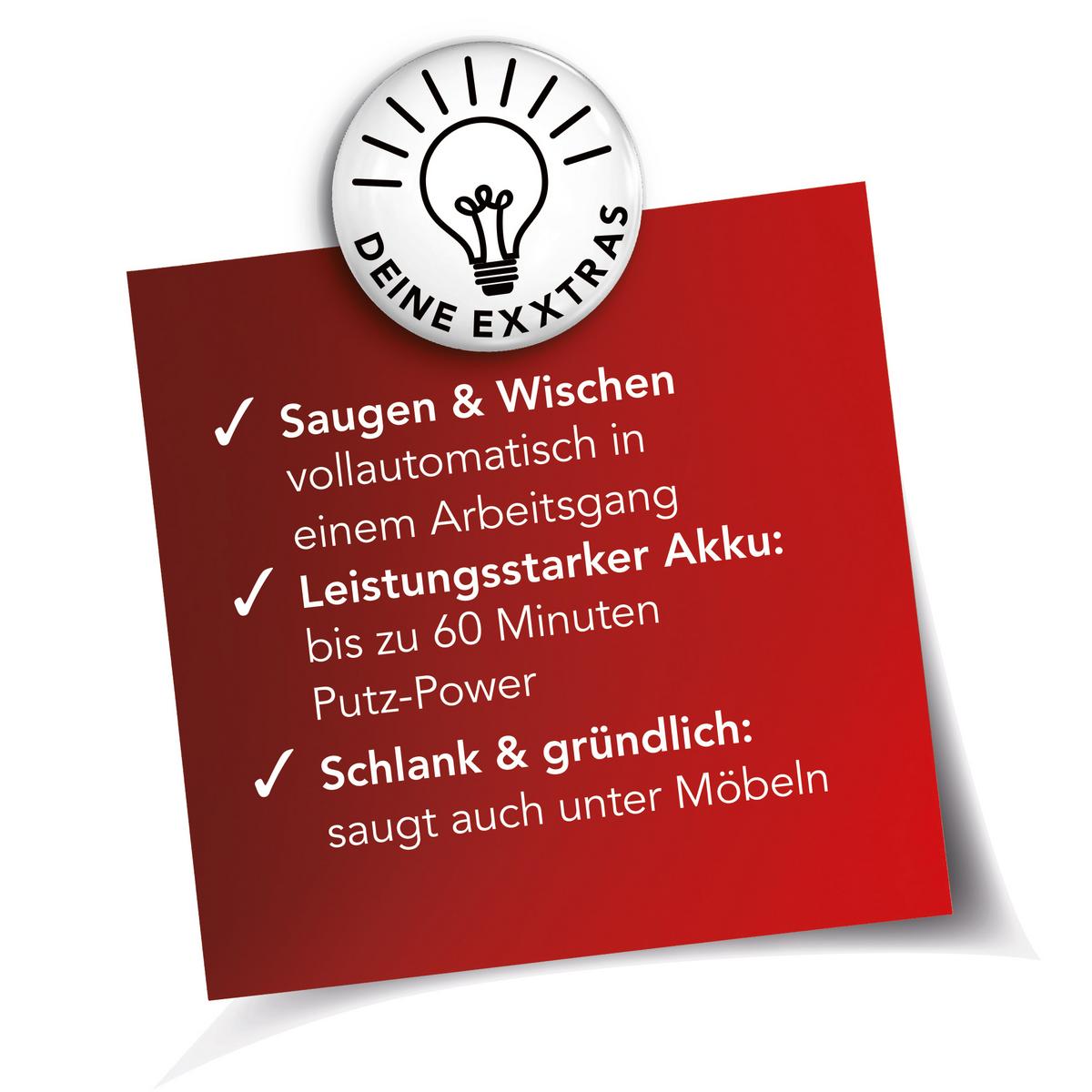 Saugroboter Mit Wischfunktion Maxxmee 3 Modi 14 W - Schwarz/Weiß, Trend, Kunststoff (27,5/9cm) - TV - Unser Original