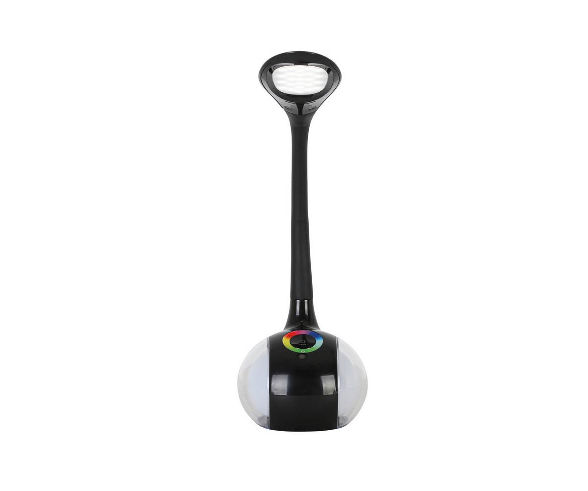 LED LAMPA NA PÍSACÍ STÔL NIHAT1 - priehľadné/čierna, Modern, kov/plast (max 30/13,5/max 53cm) - Mömax