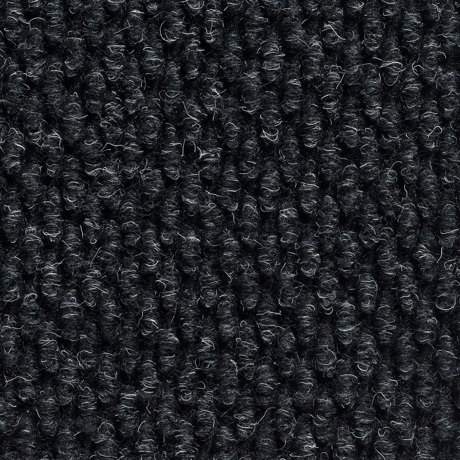 Teppichfliese Anthrazit Calypso 50x50cm Florhöhe 4,2mm - Anthrazit, Basics, Textil (50/50cm)