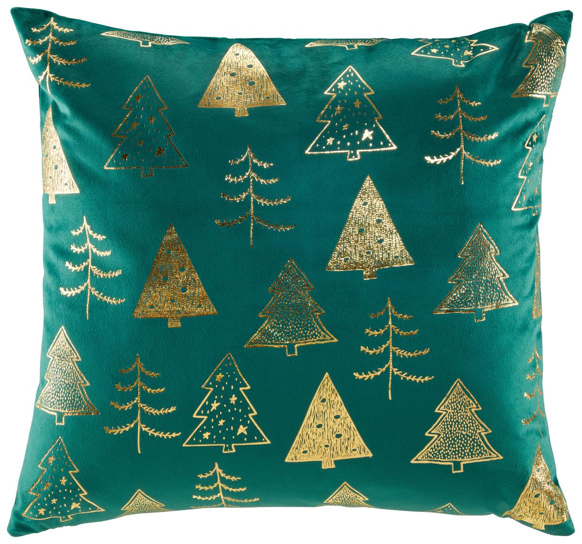 Zierkissen Gloria - Grün, ROMANTIK / LANDHAUS, Textil (45/45cm) - James Wood