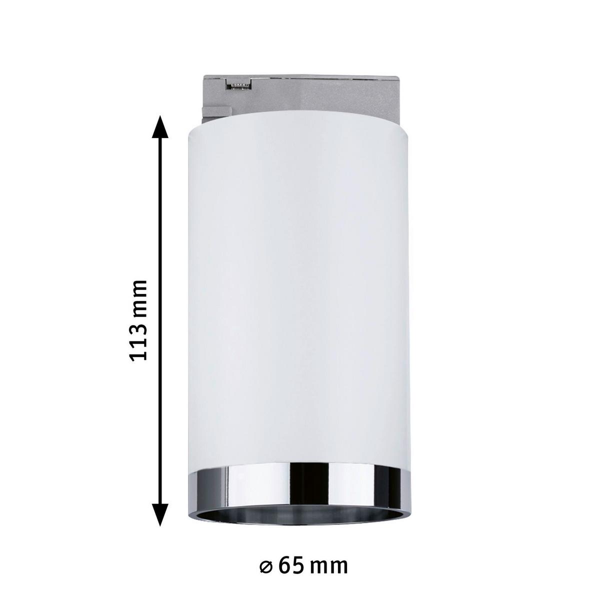 Schienensystem-Strahler 94883 Urail Tube Sw - Basics (6.5/12.8cm) - Paulmann