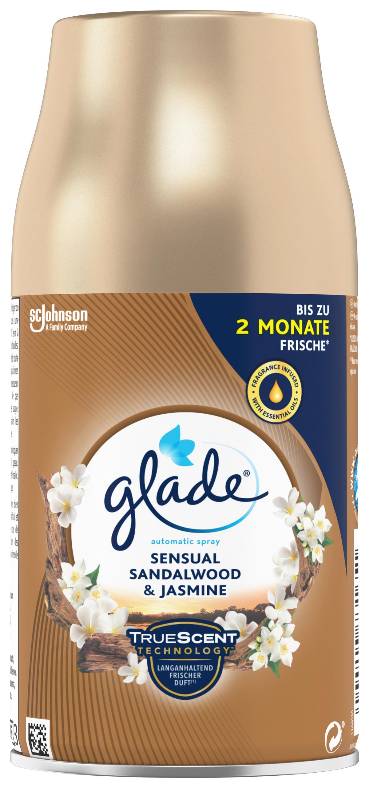 Duftstecker Nachfüllung Glade Sandelholz/Jasmin 269ml - Goldfarben/Weiß, Basics, Naturmaterialien/Kunststoff (6,6/14,7/6,6cm) - Glade