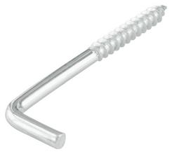 Schraubhaken 5 cm Stahl, verzinkt 5-Stück-Packung Schraubhaken 5 cm Stahl, verzinkt 5-Stück-Packung