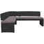 Eckbank Solta 188x207 cm - Schwarz/Grau, KONVENTIONELL, Karton/Holz (188/207cm) - Luca Bessoni Eckbank Solta 188x207 cm - Schwarz/Grau, KONVENTIONELL, Karton/Holz (188/207cm) - Luca Bessoni