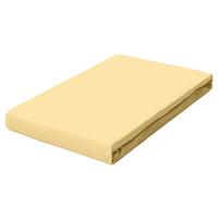 Boxspring-spannleintuch Pure Boxspring - Gelb, Basics, Textil (90-100/190-220cm) - Schlafgut