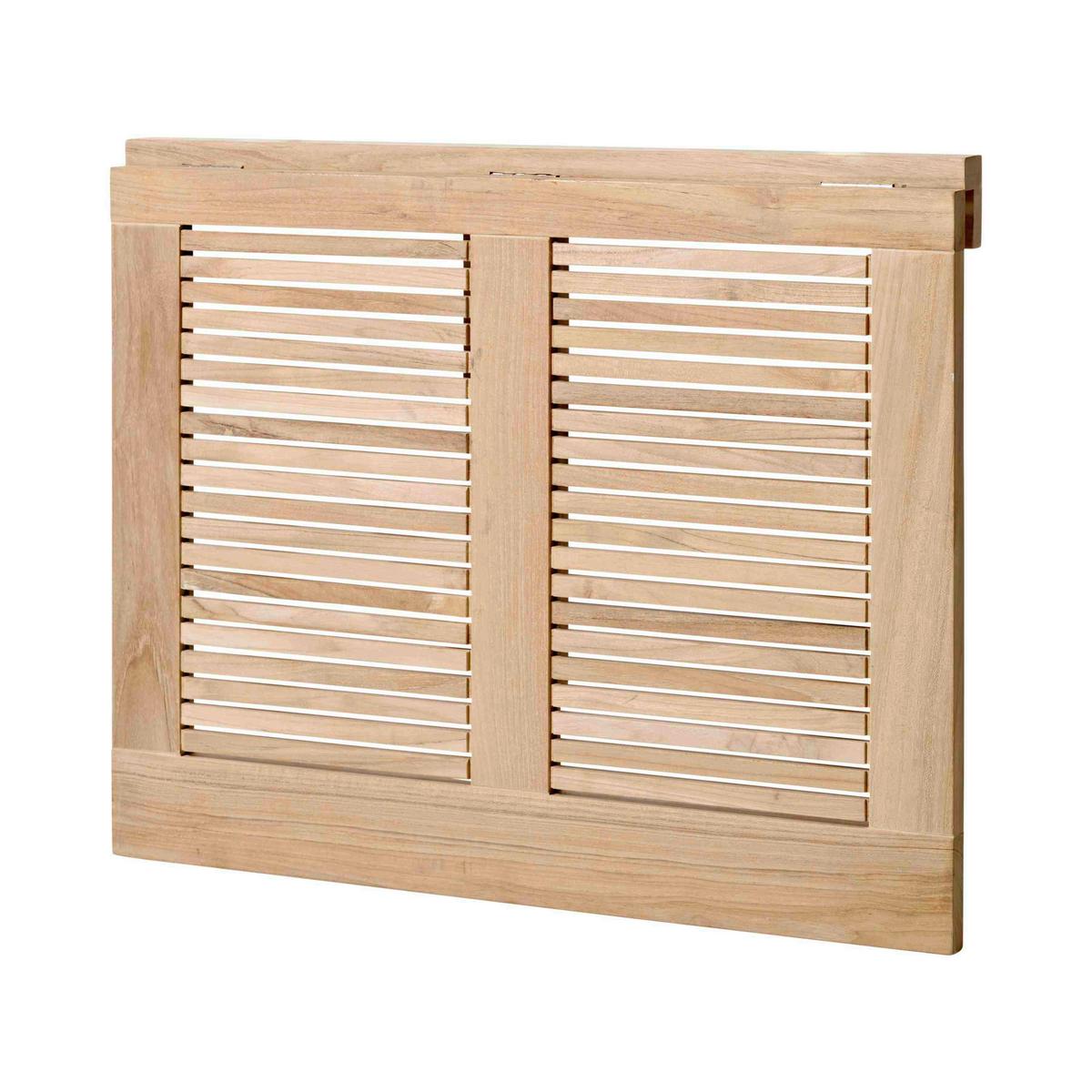 BALKONHÄNGETISCH BALKON TISCH 65X51CM TEAK - Naturfarben, Natur, Holz (60/54/70cm) - Gardenson