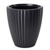 Obal na květináč MIRA 30 - antracitová, Konvenční, plast (29,0/32/29,0cm) - Mömax