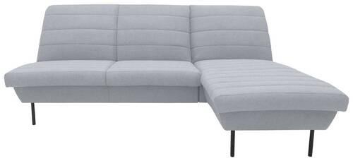 Ecksofa Looks Ix - Schwarz/Hellblau, Design, Textil (214/168cm) - LOOKS by W.Joop