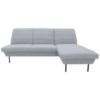 Ecksofa Looks Ix - Schwarz/Hellblau, Design, Textil (214/168cm) - LOOKS by W.Joop