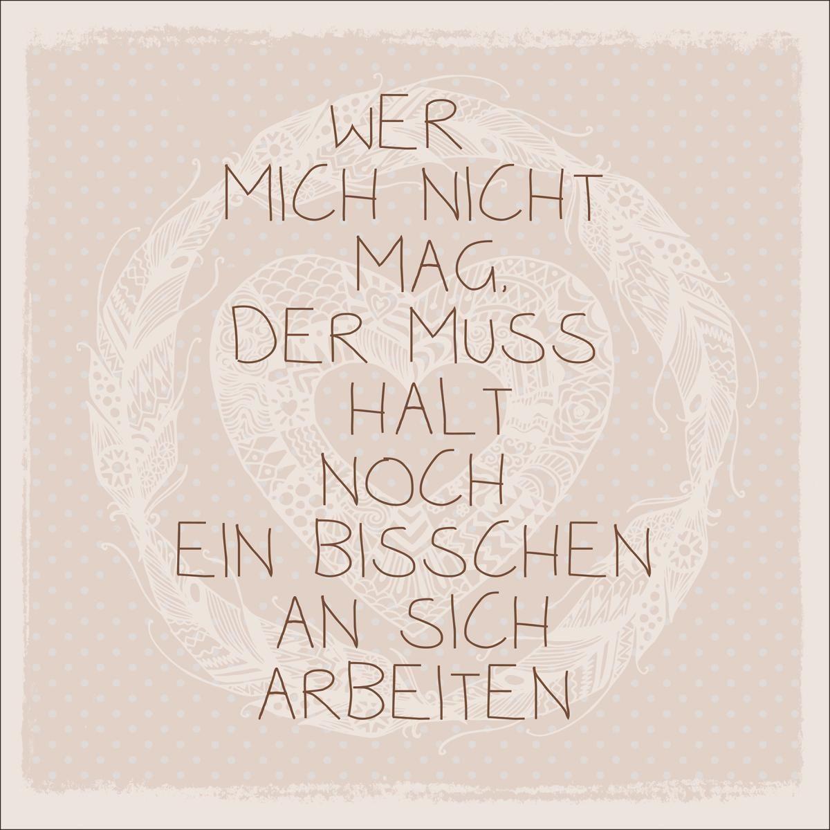 Wandbild Weisheit Altrosa Mit Spruch 29x29 Cm