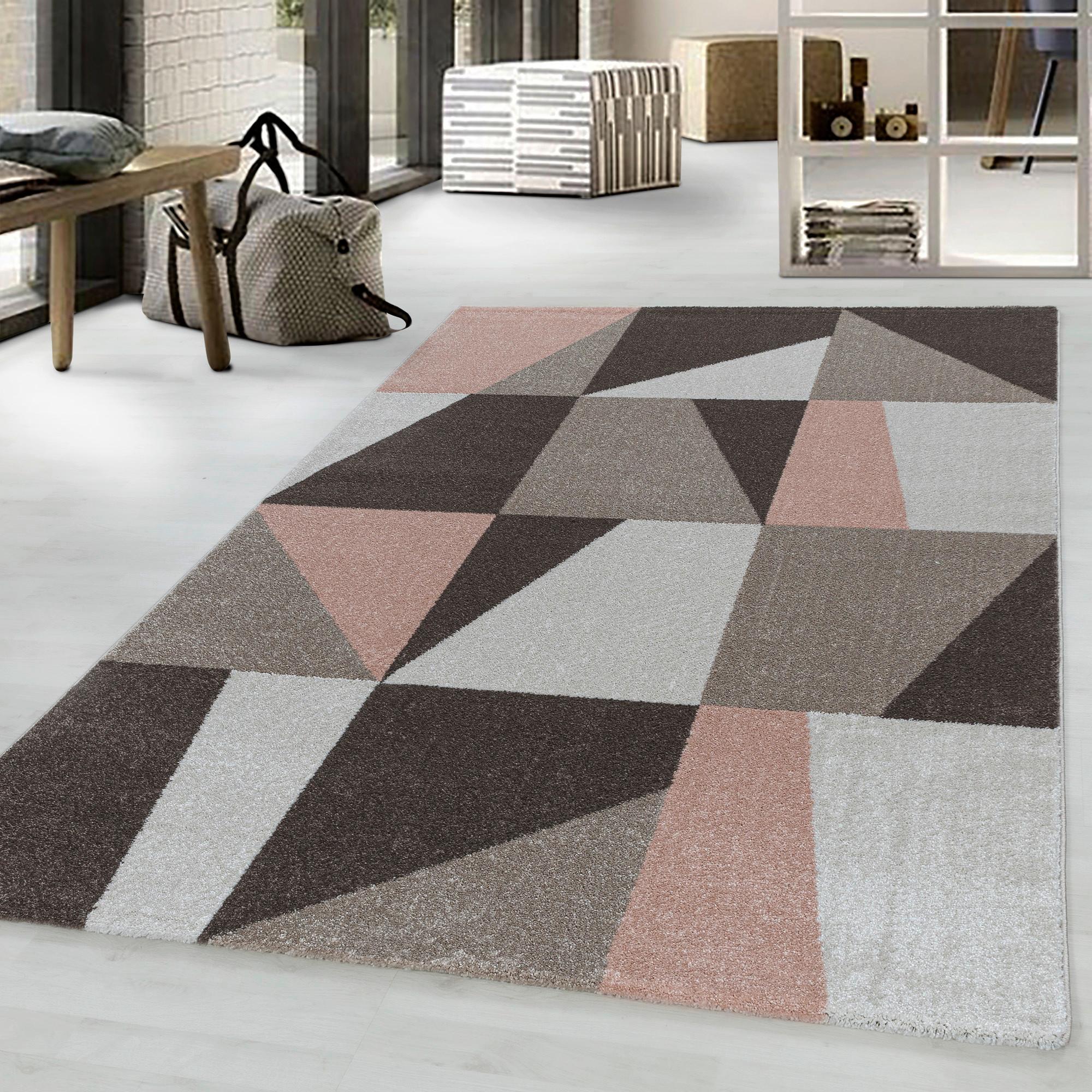 Webteppich Blau Naturfaser Efor 140x200 cm - Blau, Design, Textil (140/200cm)