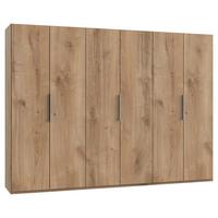 Drehtürenschrank B: 300 Cm Level, Eiche Dekor - Eichefarben, MODERN, Holzwerkstoff (300/216/58cm) - MID.YOU