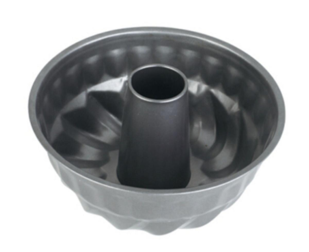Gugelhupfform Romi D/H: ca. 22/11,5 cm Antihaftbeschichtet - Grau, ROMANTIK / LANDHAUS, Metall (22/11,5cm) - James Wood