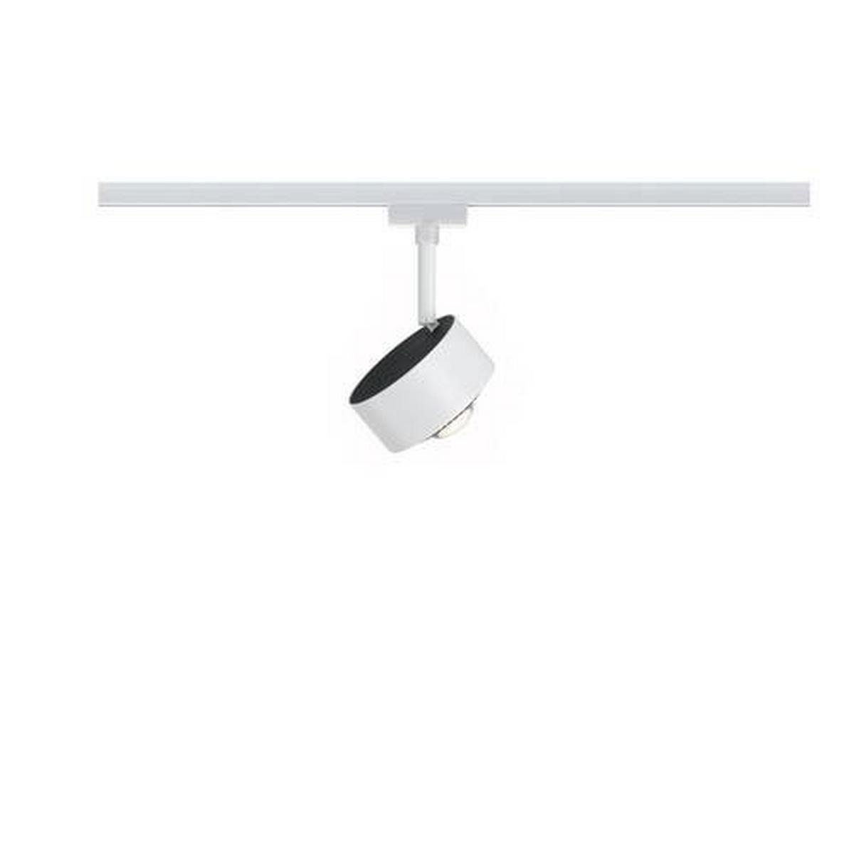 Schienensystem Strahler 95395 in Schwarz/Weiß, Rund - Schwarz/Weiß, Basics, Metall (9,8cm) - Paulmann