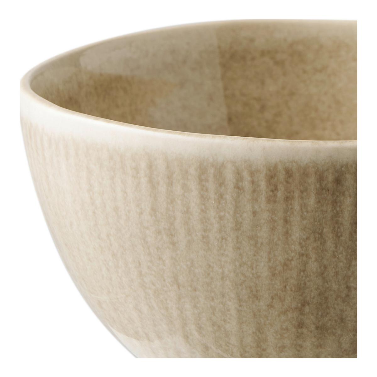 Schüsselset Beige Viola Bowl - Beige, Basics, Keramik