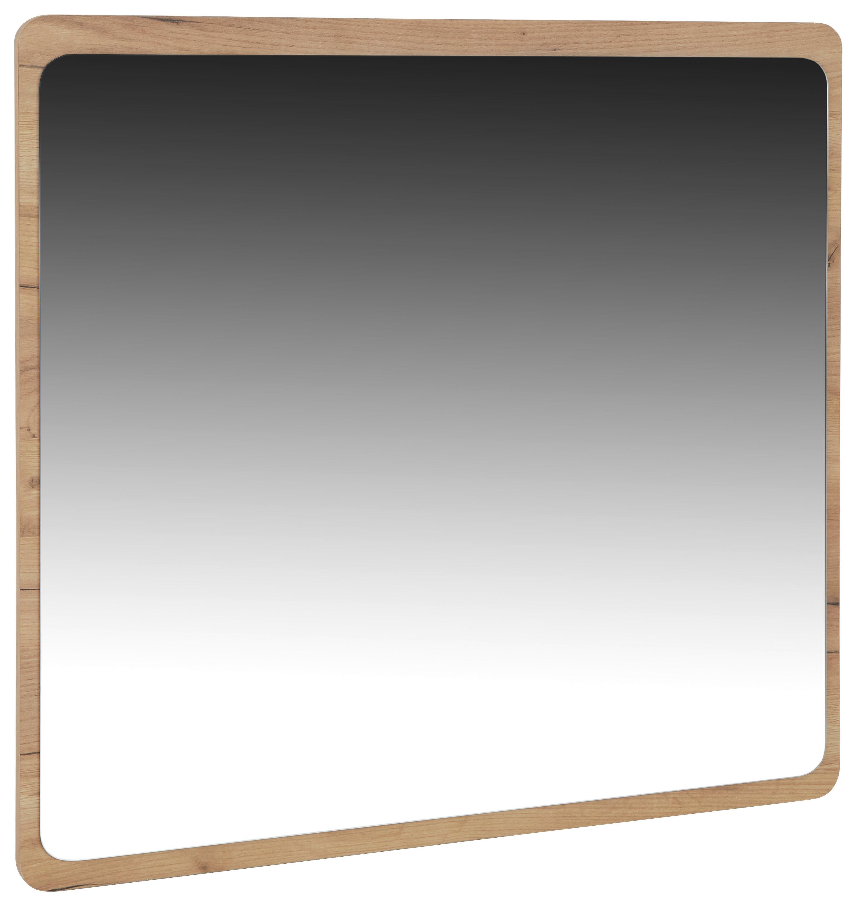 Zrkadlo Fontana - farby duba, Moderný, kompozitné drevo (84/83/2cm)
