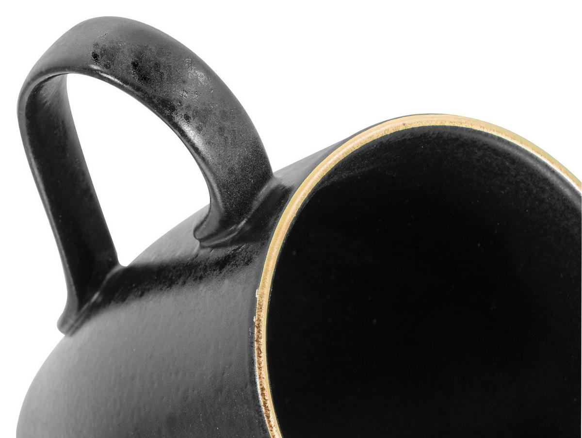 Kombiservice Industrial Keramik 4 Personen Schwarz - Schwarz, KONVENTIONELL, Keramik - Creatable