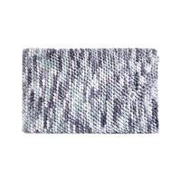 Badematte Punto - Türkis/Grau, KONVENTIONELL, Textil (60/100cm) - Grund