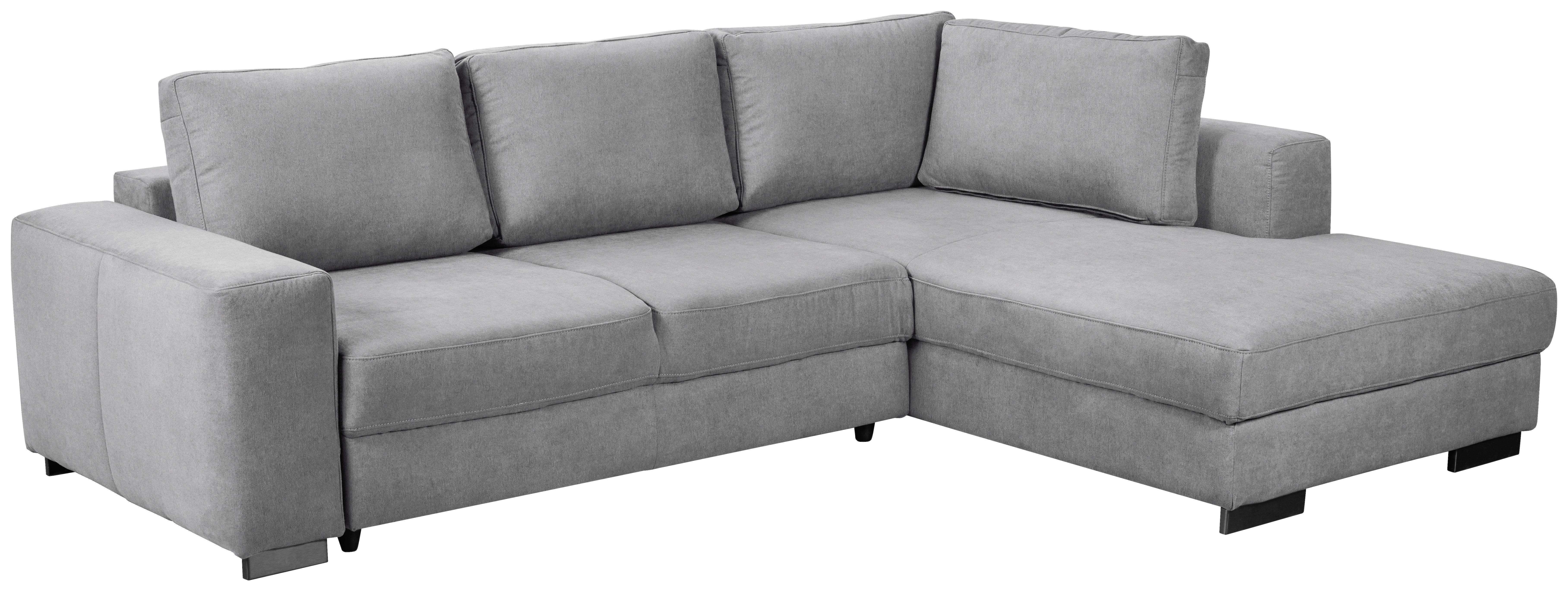 Ecksofa mit Schlaffunktion + Bettkasten Olifant, Stoffbezug