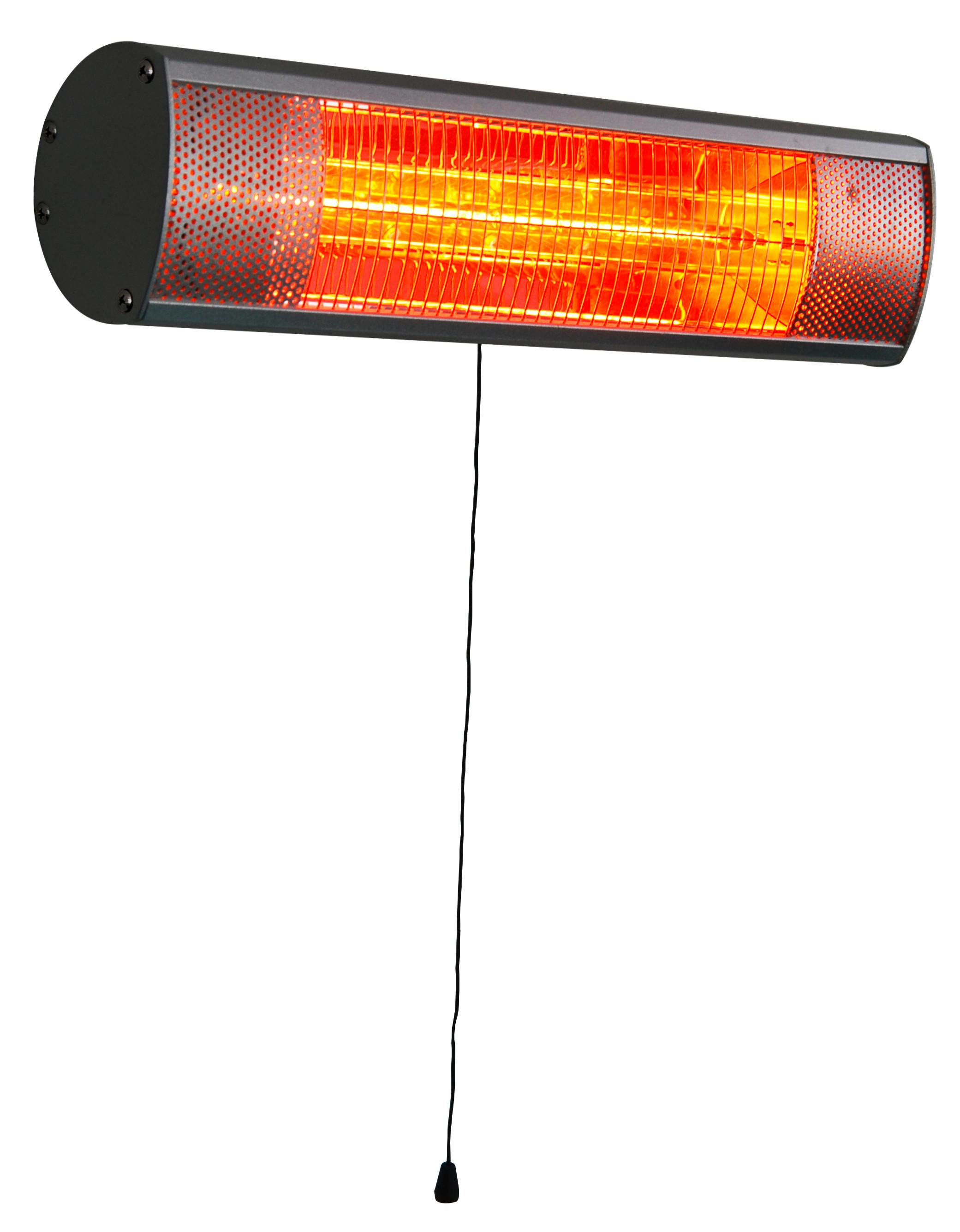 Infrarotstrahler 4402040091996 - Schwarz, Basics, Metall (44,5/10,6/17cm)