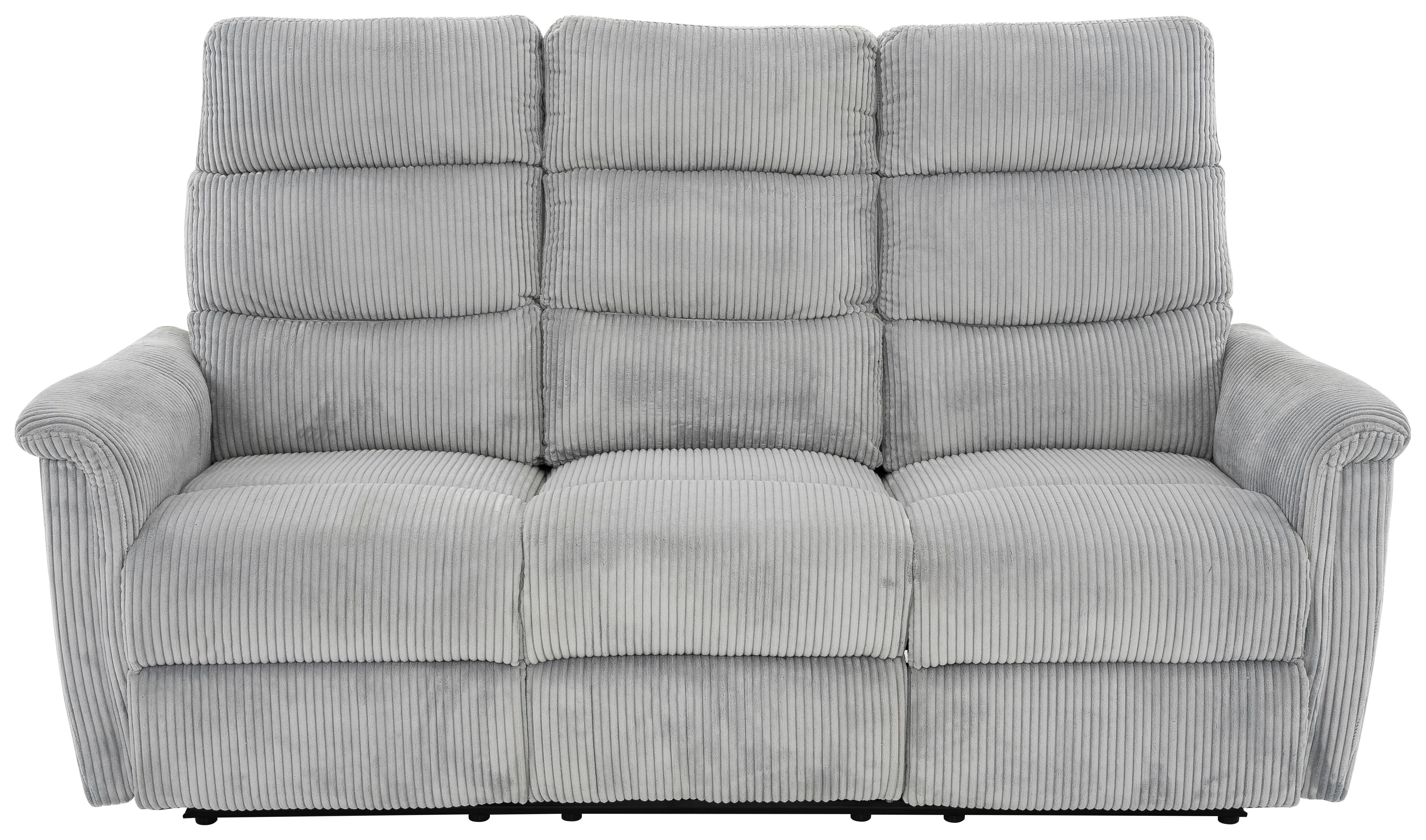 3-Sitzer-Sofa Xeno Hellgrau B: 184 cm