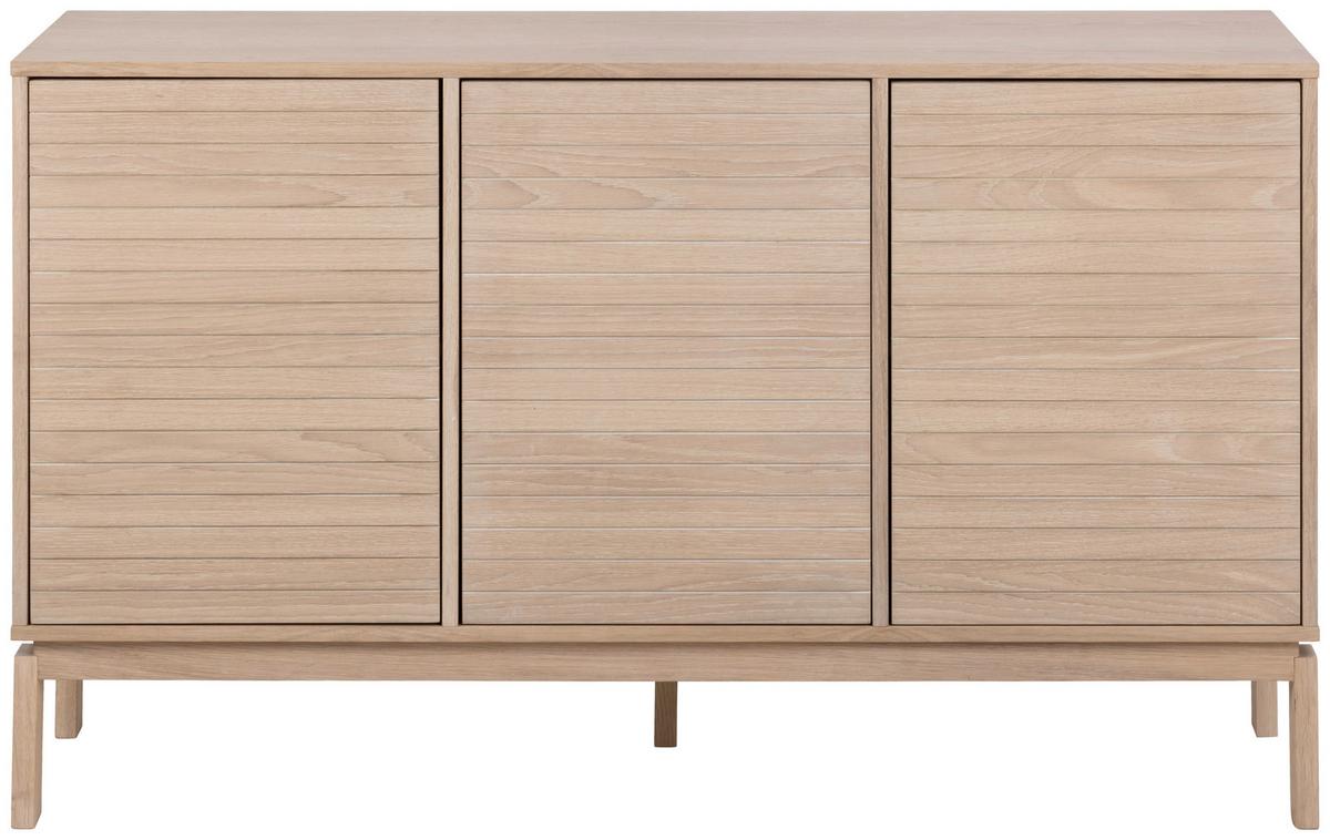 Komoda Linley dyha - biela/farba duba, Design, kompozitné drevo (135,4/80/40cm) - Livetastic