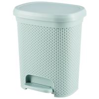 Szemetesvödör Luca Kb. 6,5l - fekete/sötétzöld, Konventionell, műanyag (19,5/25/30,5cm) - Luca Bessoni