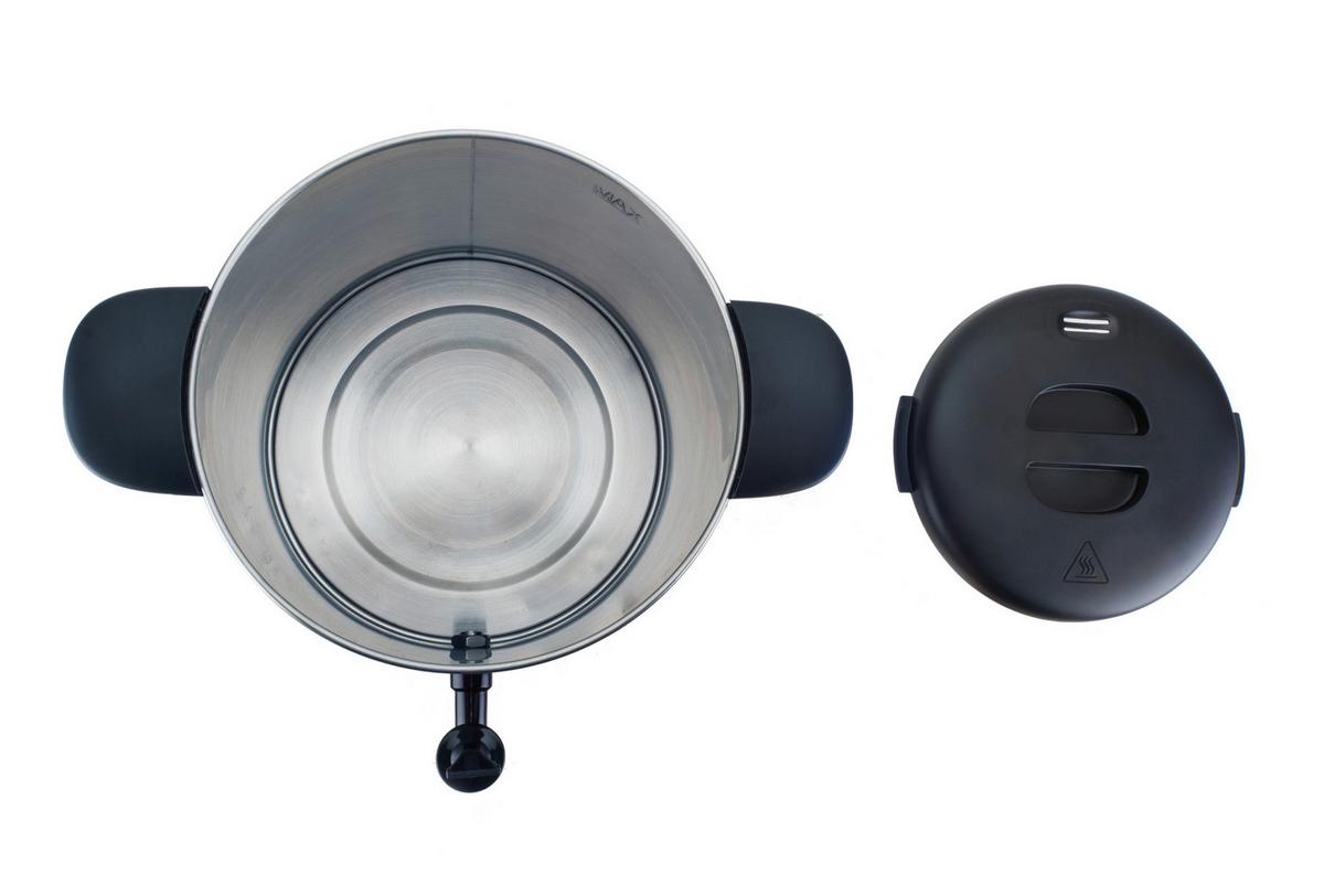 HEISSGETRÄNKESPENDER Schwarz, 950W, 110C - Schwarz, Basics, Kunststoff/Metall (31,5/40,5/29,5cm) - Silva Homeline