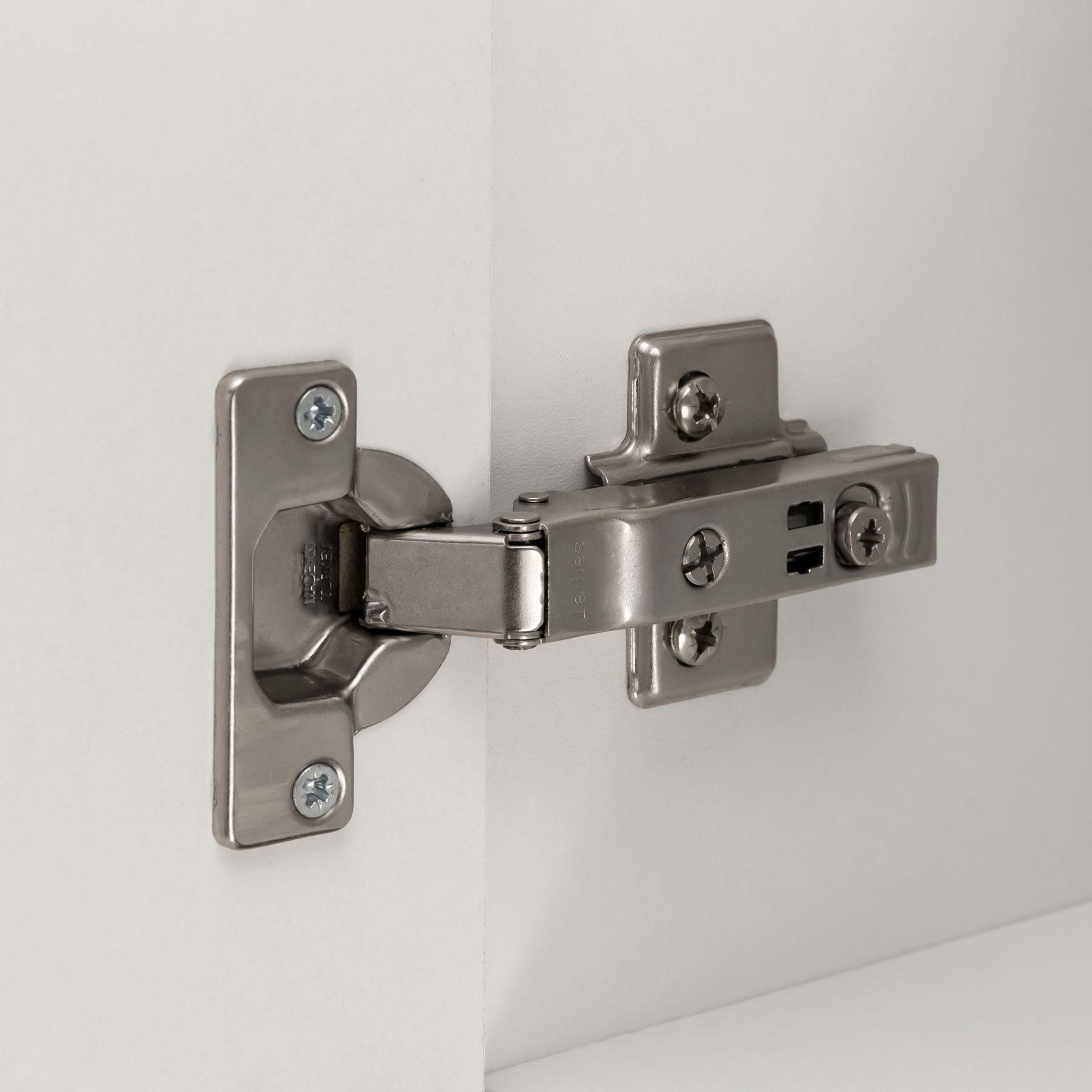 Küchenoberschrank B: 100 cm Eiche Dekor/Weiß 2 Klappen - Eiche Wotan/Weiß, MODERN, Holzwerkstoff (100/57/34cm) - Held