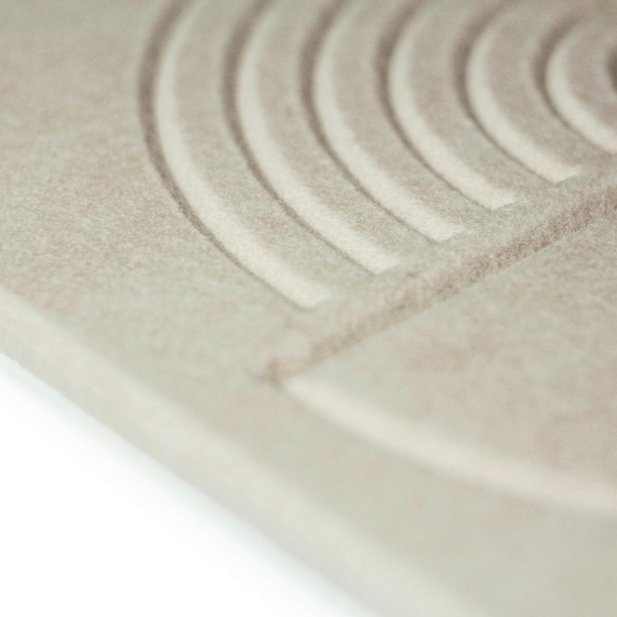 Akustický panel béžová, 30x30cm - béžová, textil (30/30cm) - Premium Living