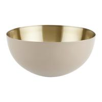 mísa na míchání BETTY -L- - šedá/šampaňská, Moderní, kov (29/14cm) - Mömax