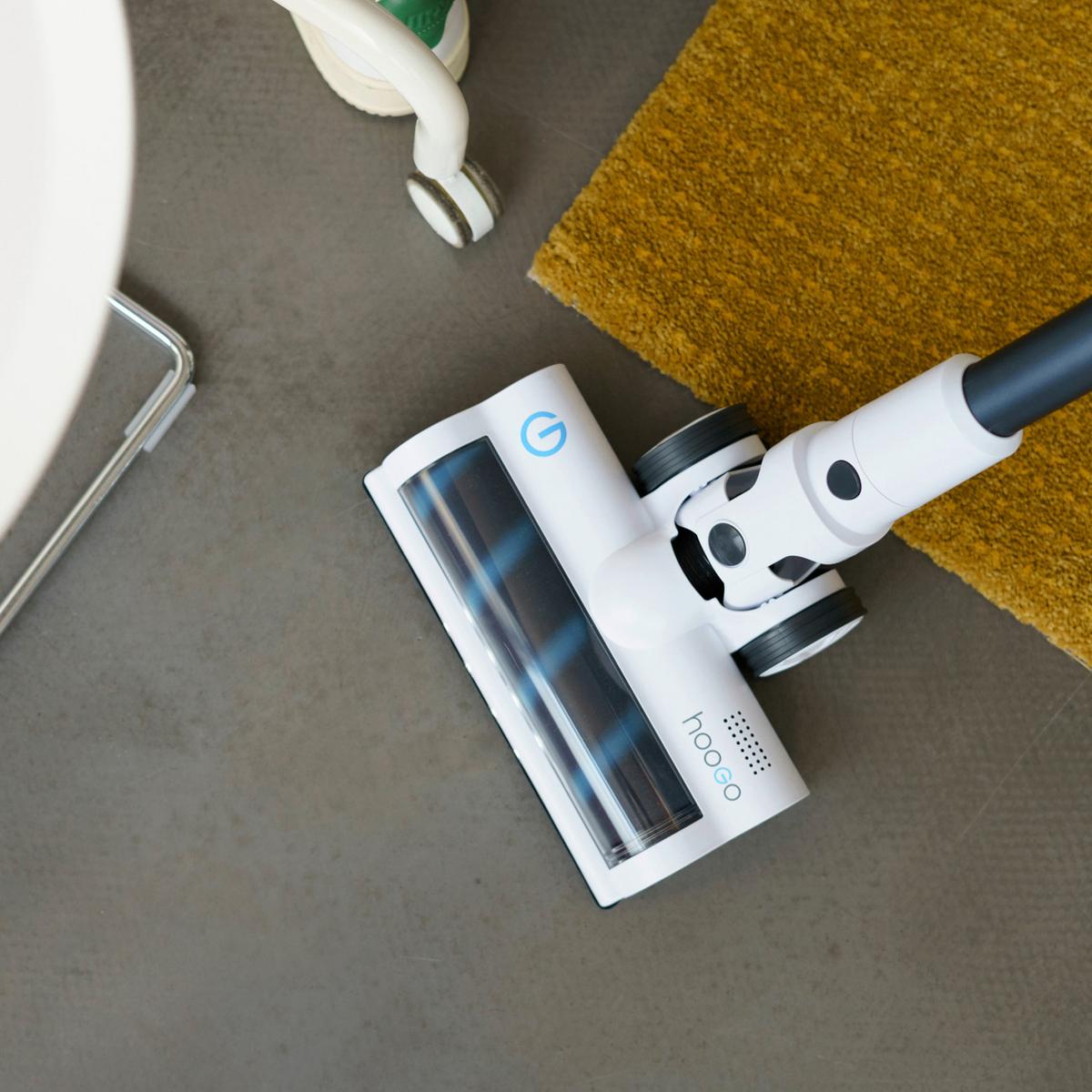 Akku-Handstaubsauger 200W, 35 min. Laufzeit - Dunkelgrau/Weiß, Basics, Kunststoff (30/21/10cm)