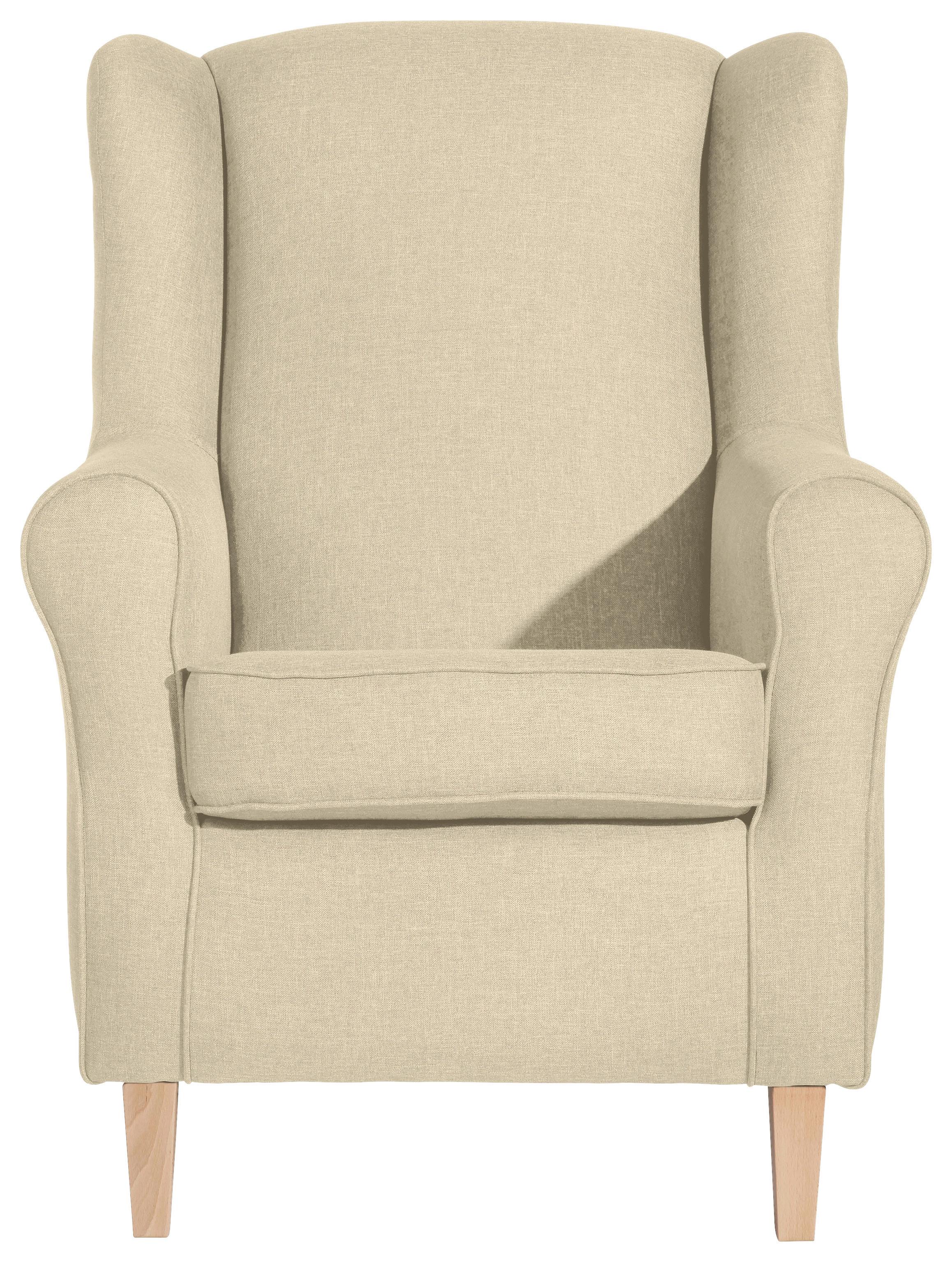 Ohrensessel mit Polyester-Bezug