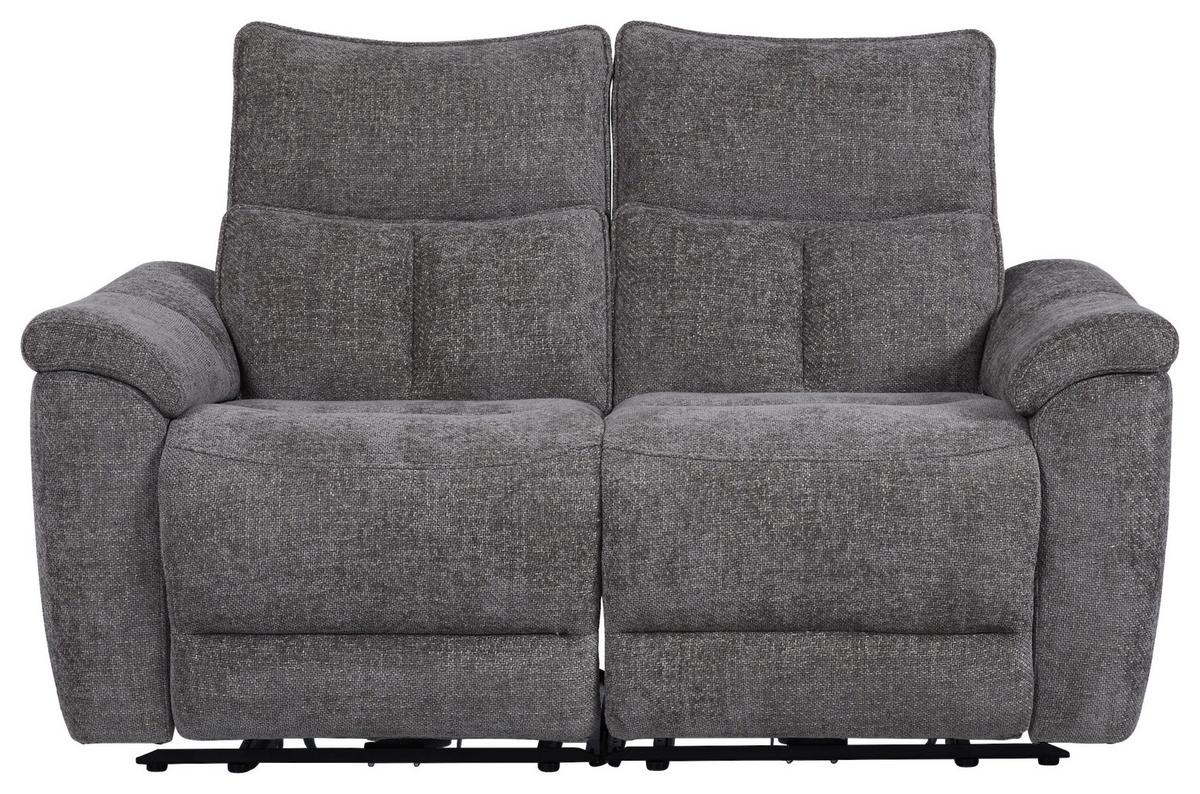 2-Sitzer-Sofa Tokio - Grau, MODERN, Holz/Textil (160/96,5/102cm)