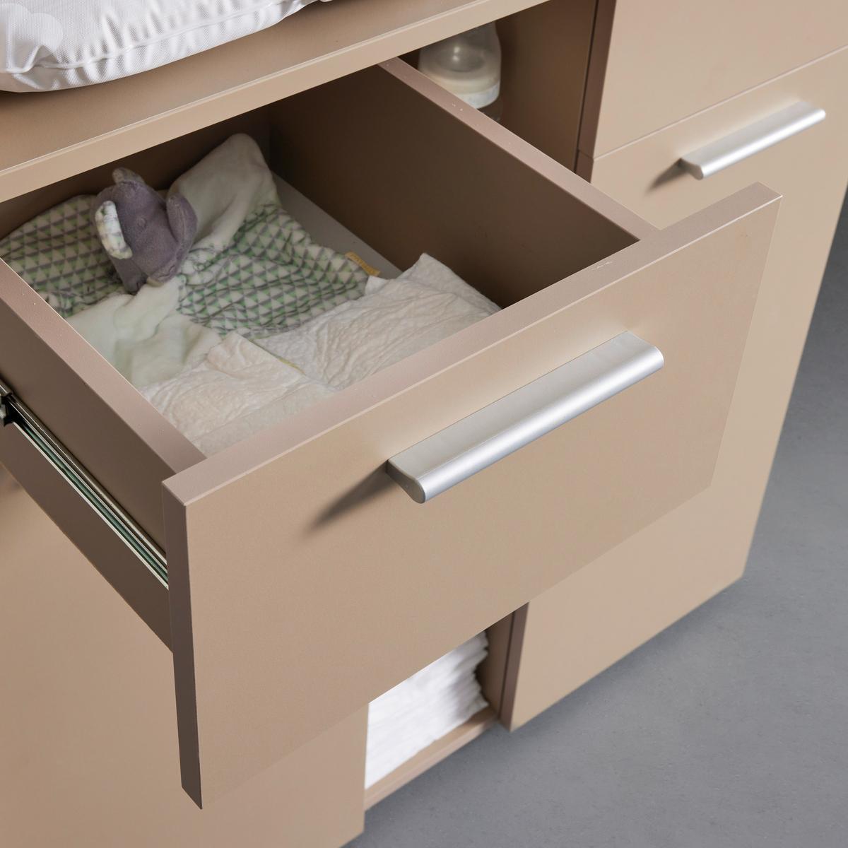 Pokoj pro miminko JULY - krémová/béžová, Moderní, kompozitní dřevo (311/190/144cm) - Bessagi Kids