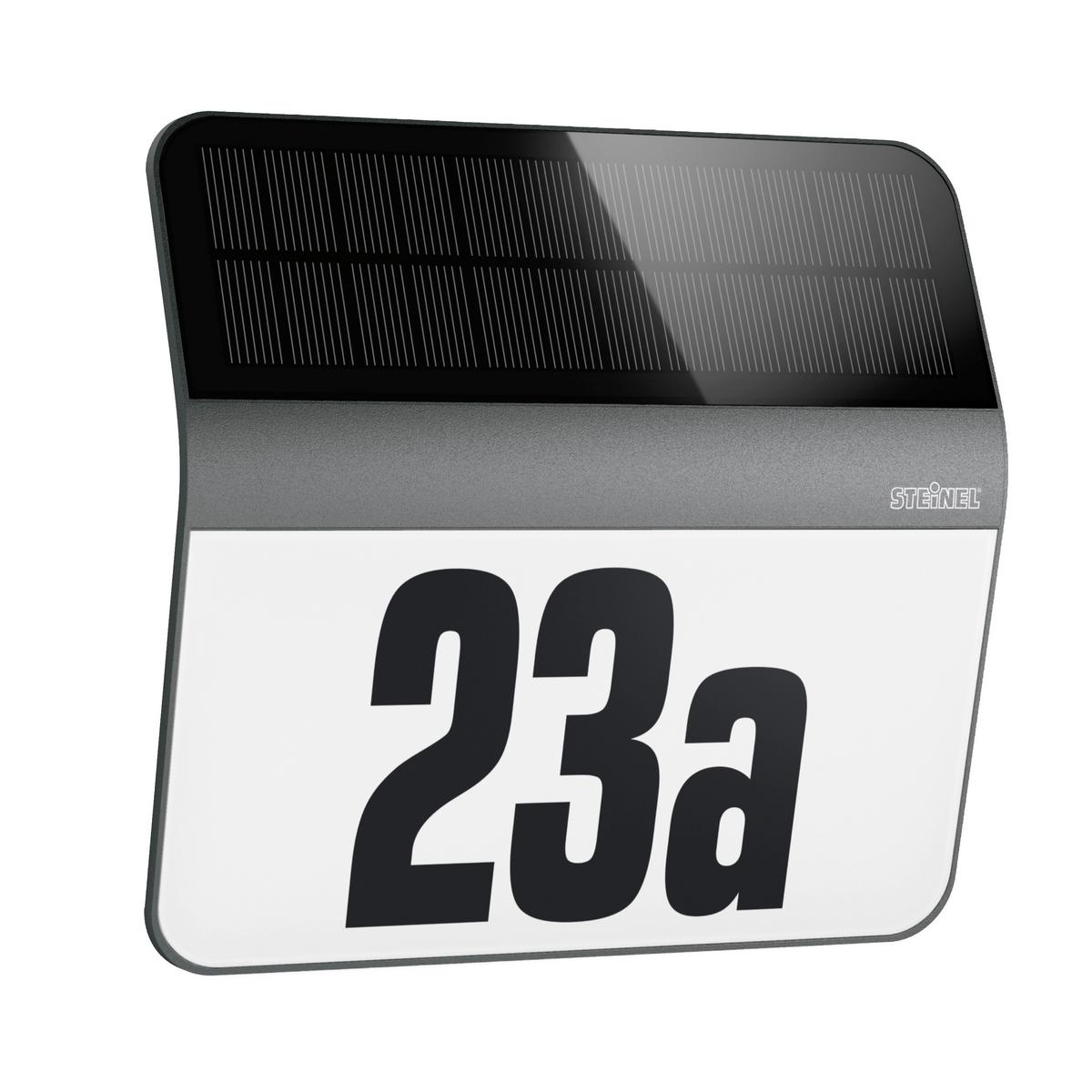 Solarleuchte Lh-N Anthrazit - Anthrazit, Design, Kunststoff (5/24,2/22,7cm) - Steinel