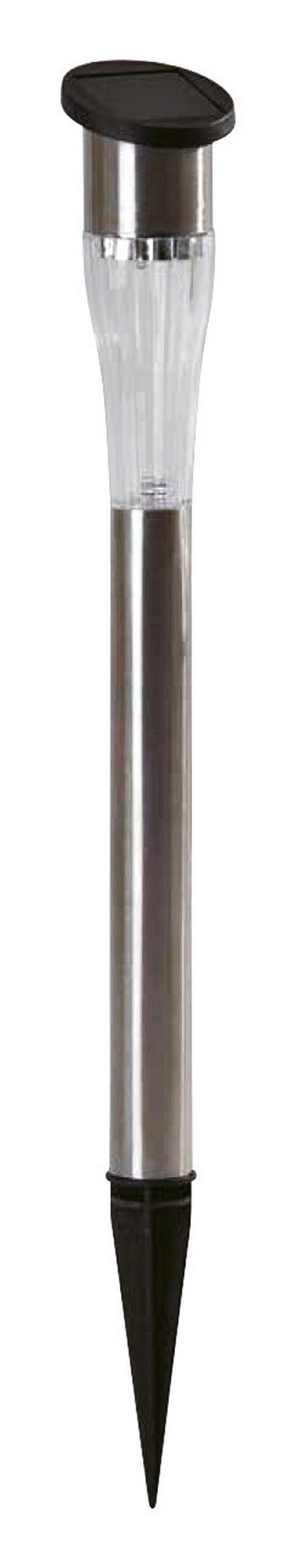 Solarleuchte Madlen - Schwarz, KONVENTIONELL, Kunststoff/Metall (4,5/4,5/36,5cm) - Ondega