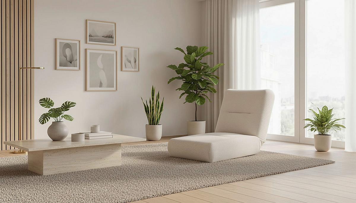 Schlafsessel Luna Beige B: 80 cm - Beige, Design, Textil (81/88/160cm) - Livetastic