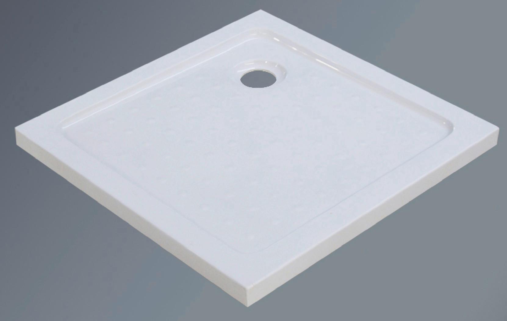 Duschtasse G80 Venus - Weiß, KONVENTIONELL, Kunststoff (80/5,5/80cm) - Sanotechnik