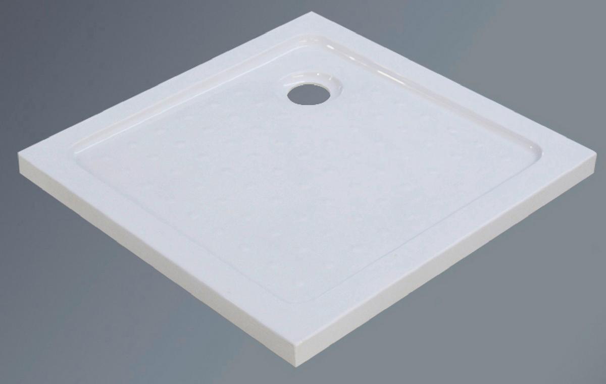 Duschtasse G90 Venus - Weiß, KONVENTIONELL, Kunststoff (90/5,5/90cm) - Sanotechnik