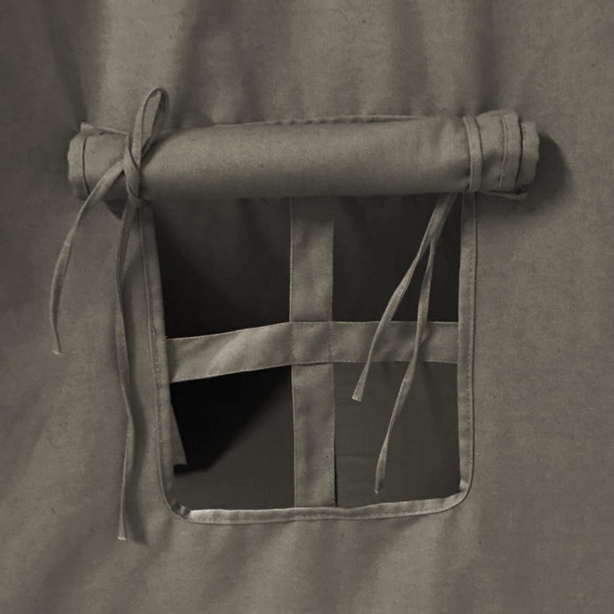 Spielzelt Tipi Mit Fenster Grau Sunny - Grau, LIFESTYLE, Textil (120/159,/120cm) - Ambia Garden