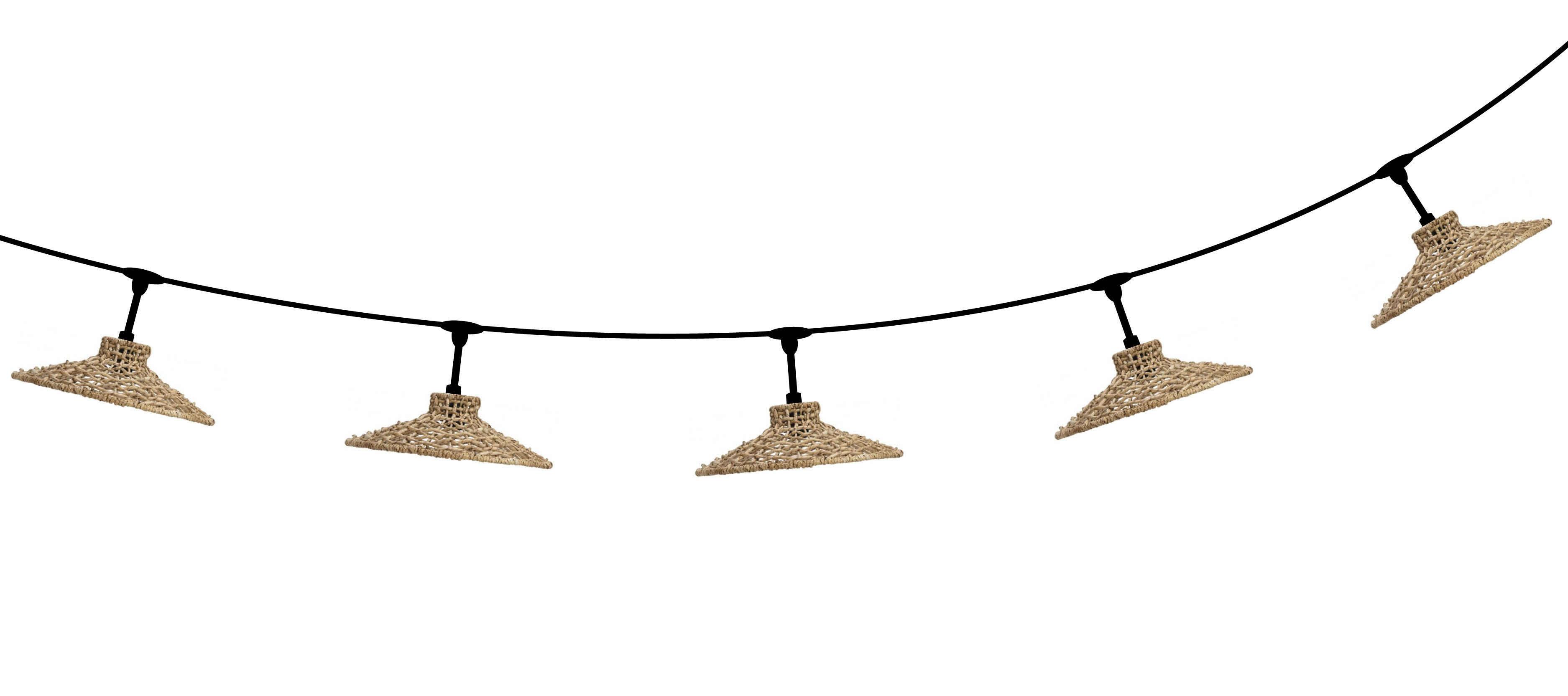 Außenleuchte 1216503-3729 Sari - Naturfarben, Natur, Naturmaterialien (650cm)