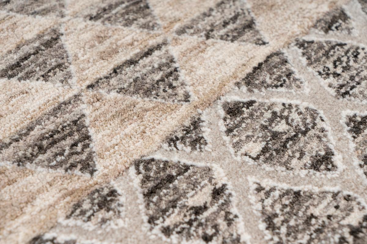 Webteppich My Bella - Grau, Design, Textil (160/230cm) - Obsession