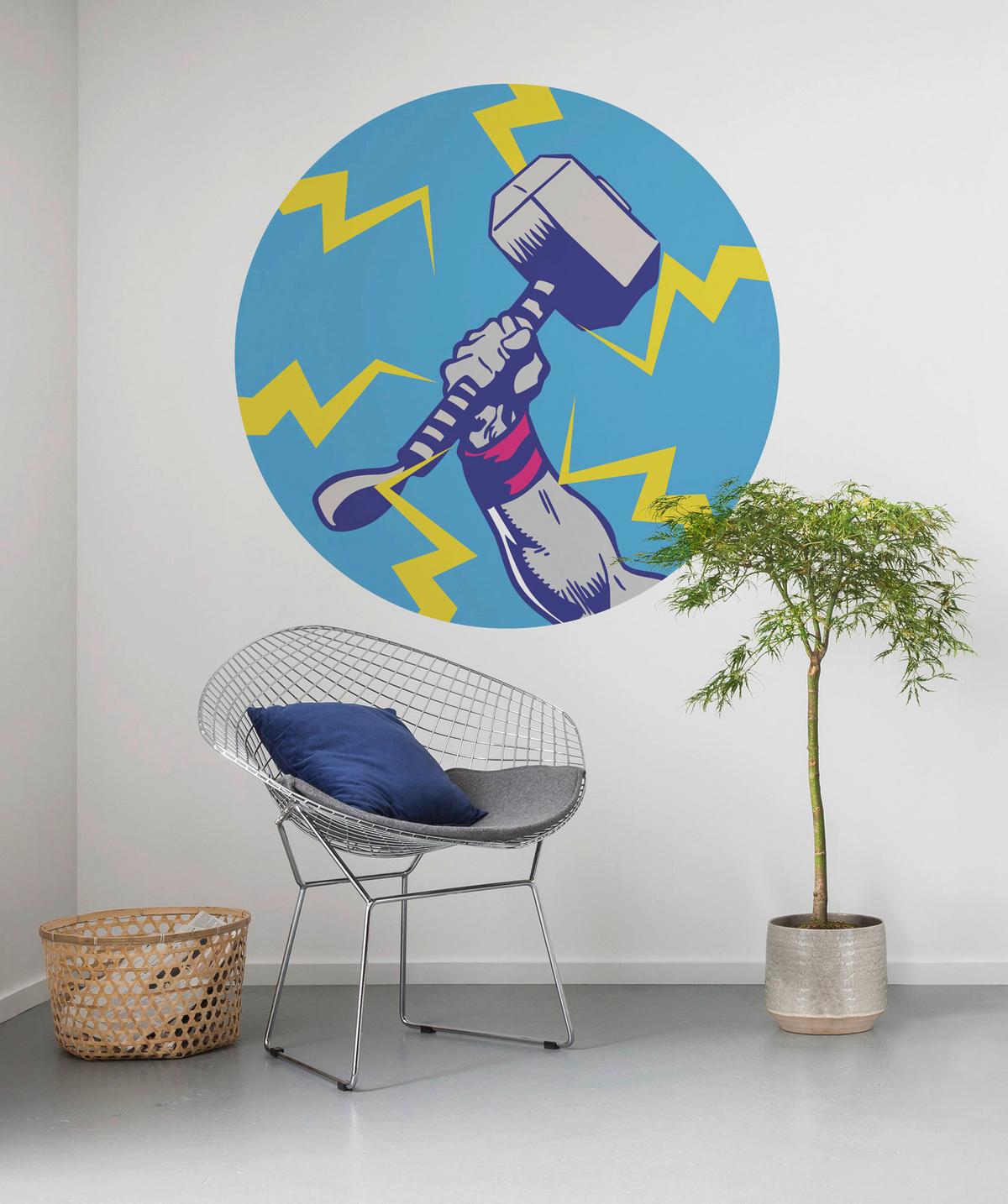 Fototapete Dd1-056 Avengers Thor's Hammer - Multicolor, Trend (128cm)