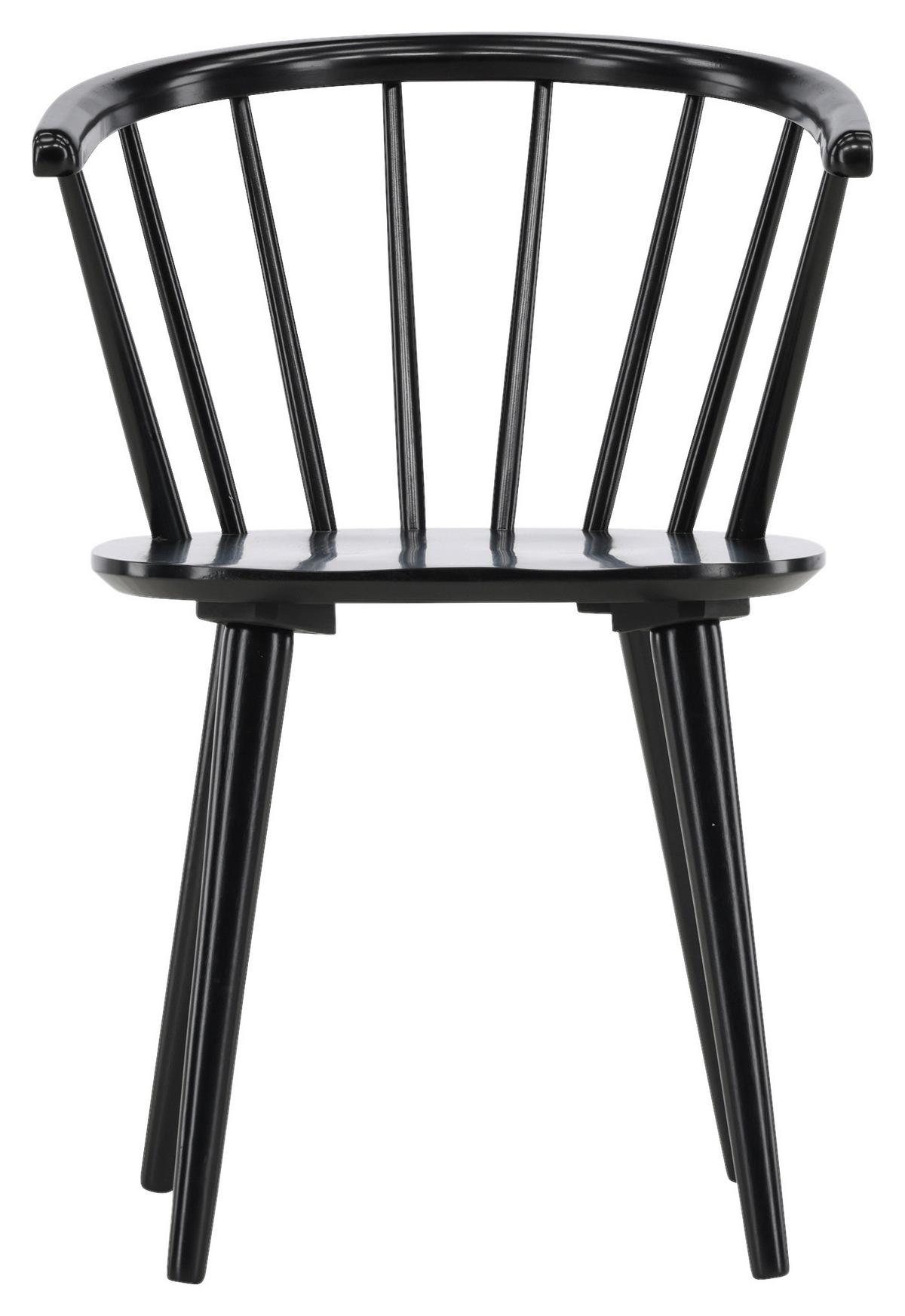 Stuhl-Set Bobby - Schwarz, Design, Holz (55/75/53cm) - Livetastic