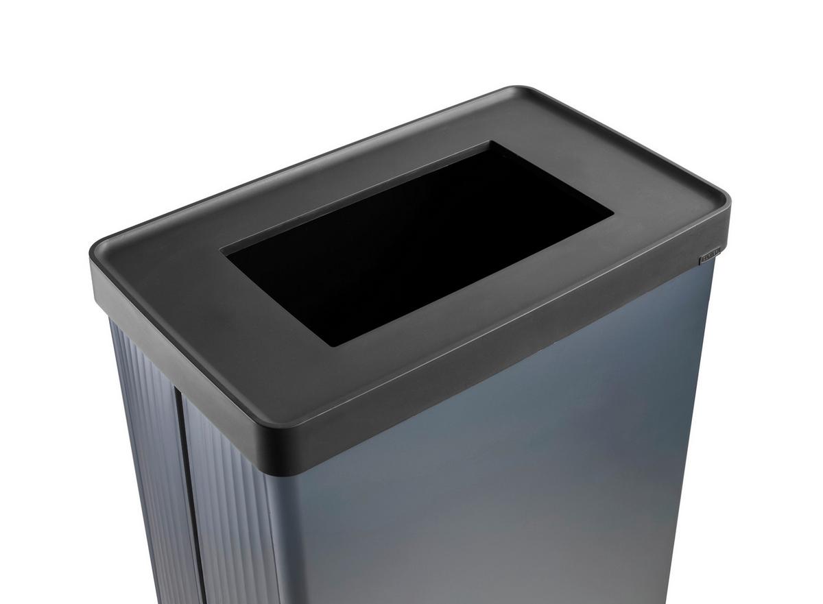 Palackgyűjtő/szemetes Curver "verto  Recycle" 54l - szürke, Basics, műanyag (26.5/54.7/43.5cm) - Keter